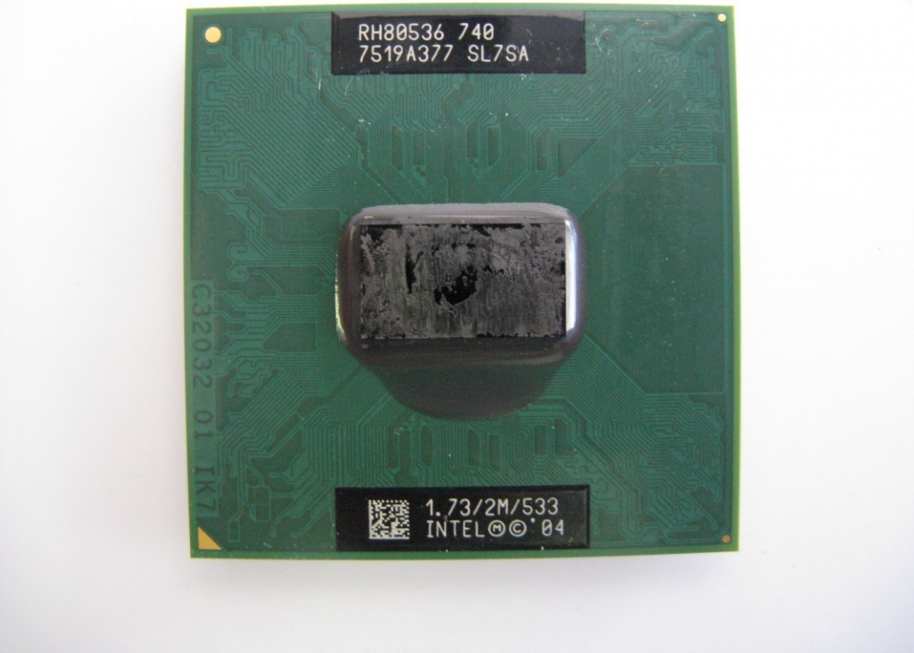 Intel pentium m 740 апгрейд